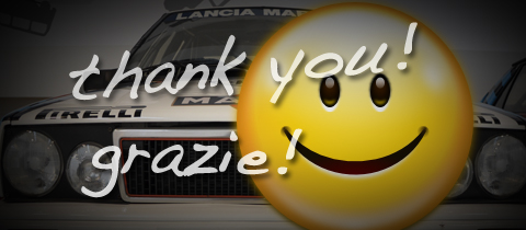 Thank you 2000 times!Grazie 2000!